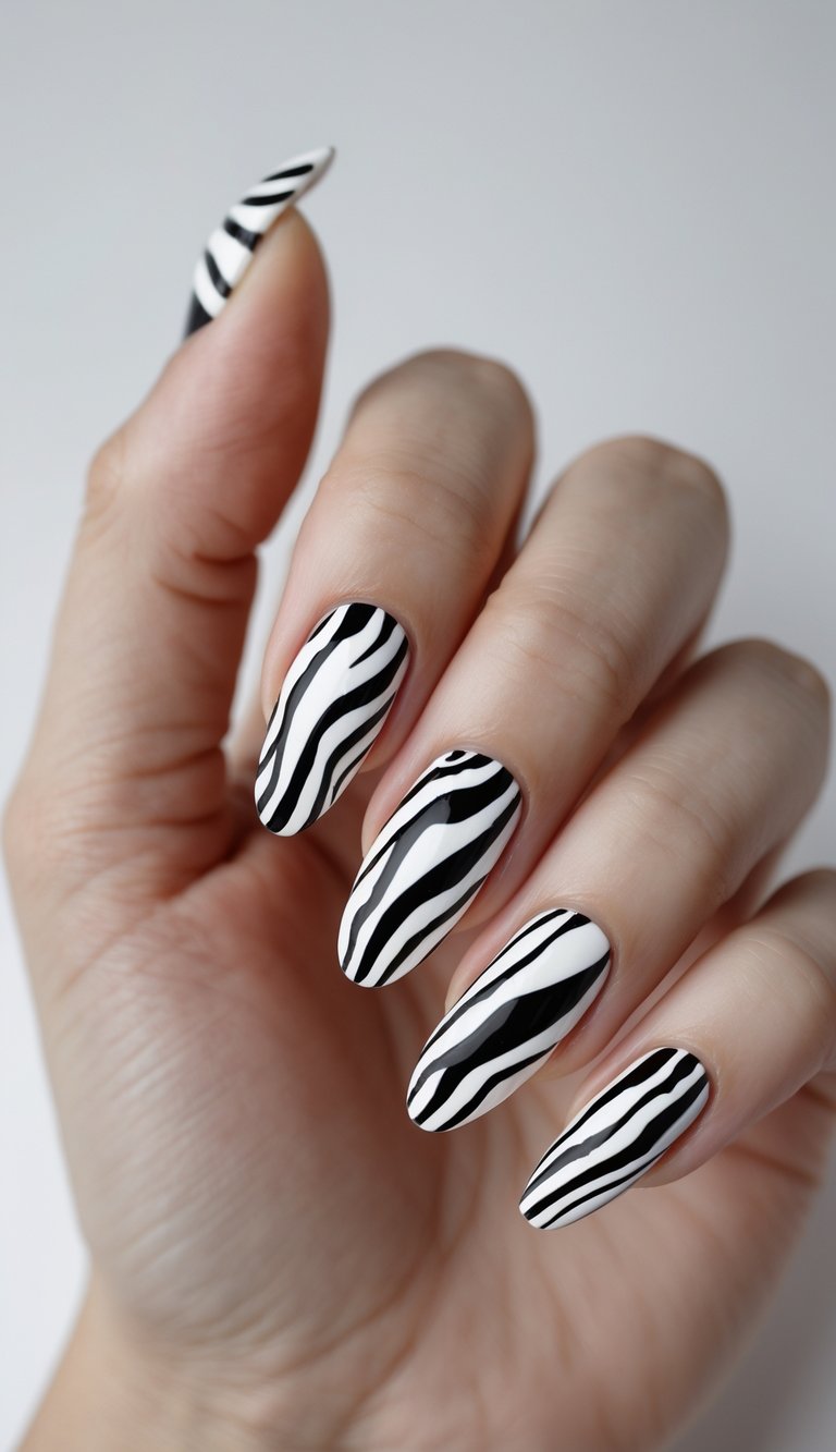 15 Zebra Print Nail Art Ideas That Add A Wild Twist To Your Nails
