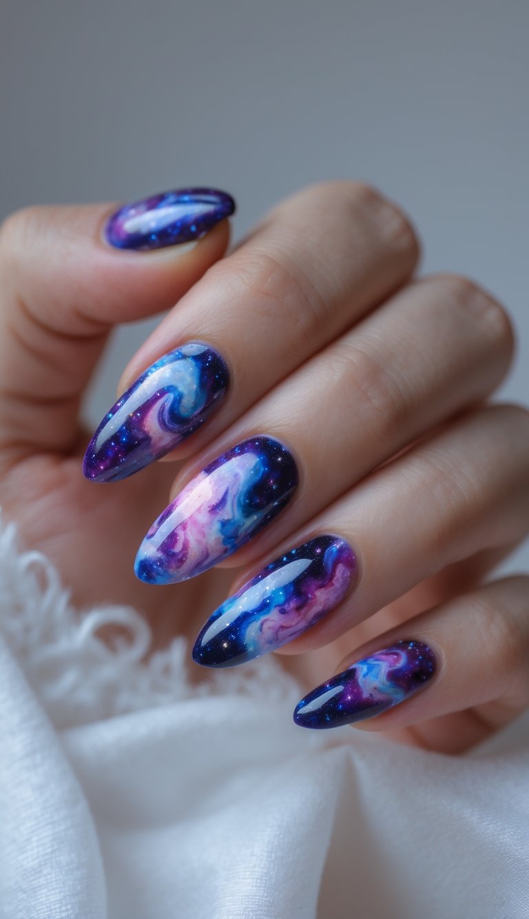 15 Galaxy Nail Art Ideas to Spark Your Creativity and Shine Bright