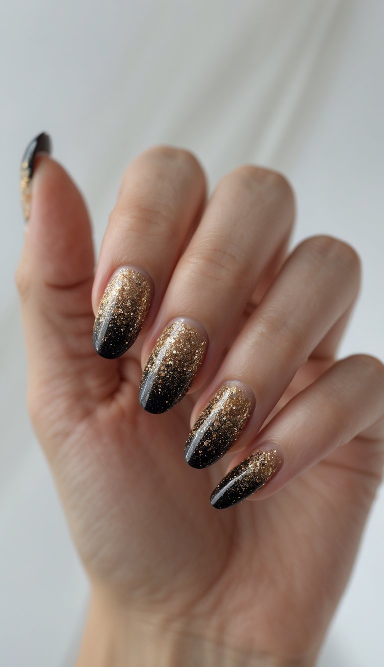 20 Black and Gold Nail Art Ideas for a Bold and Glamorous Look