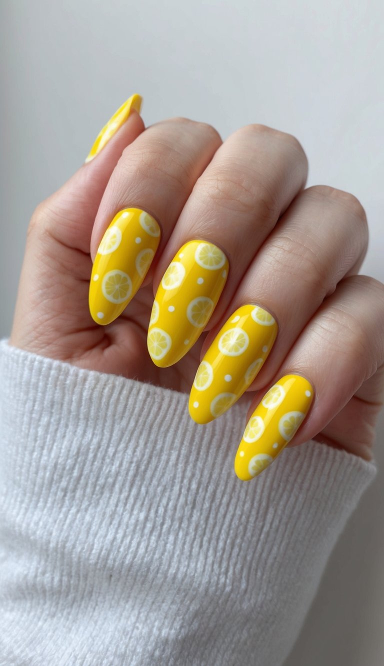 20 Bright Yellow Nail Art Ideas for Summer: Sunny Designs for you