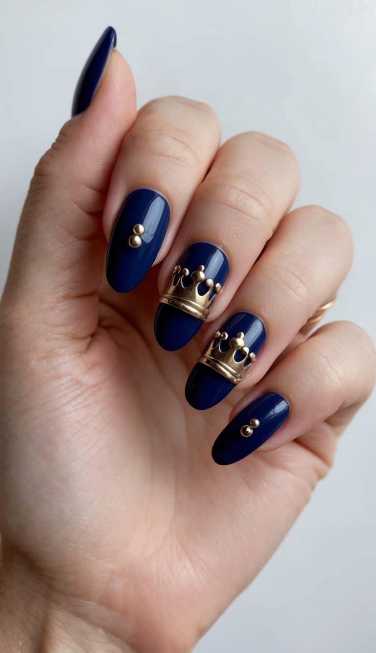 38 Navy Blue Nail Art Ideas for a Sophisticated Manicure
