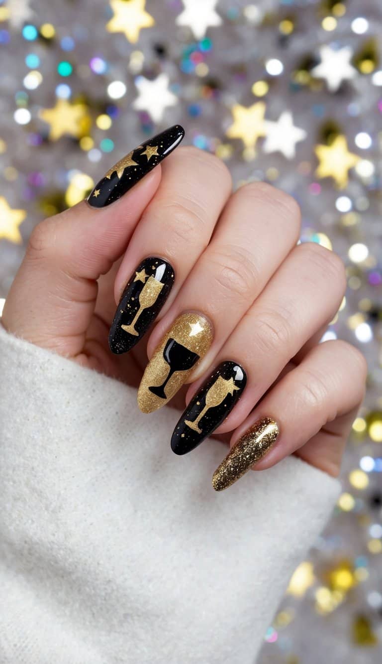 19 New Year’s Nail Art Ideas: Glam Up Your Mani for 2025