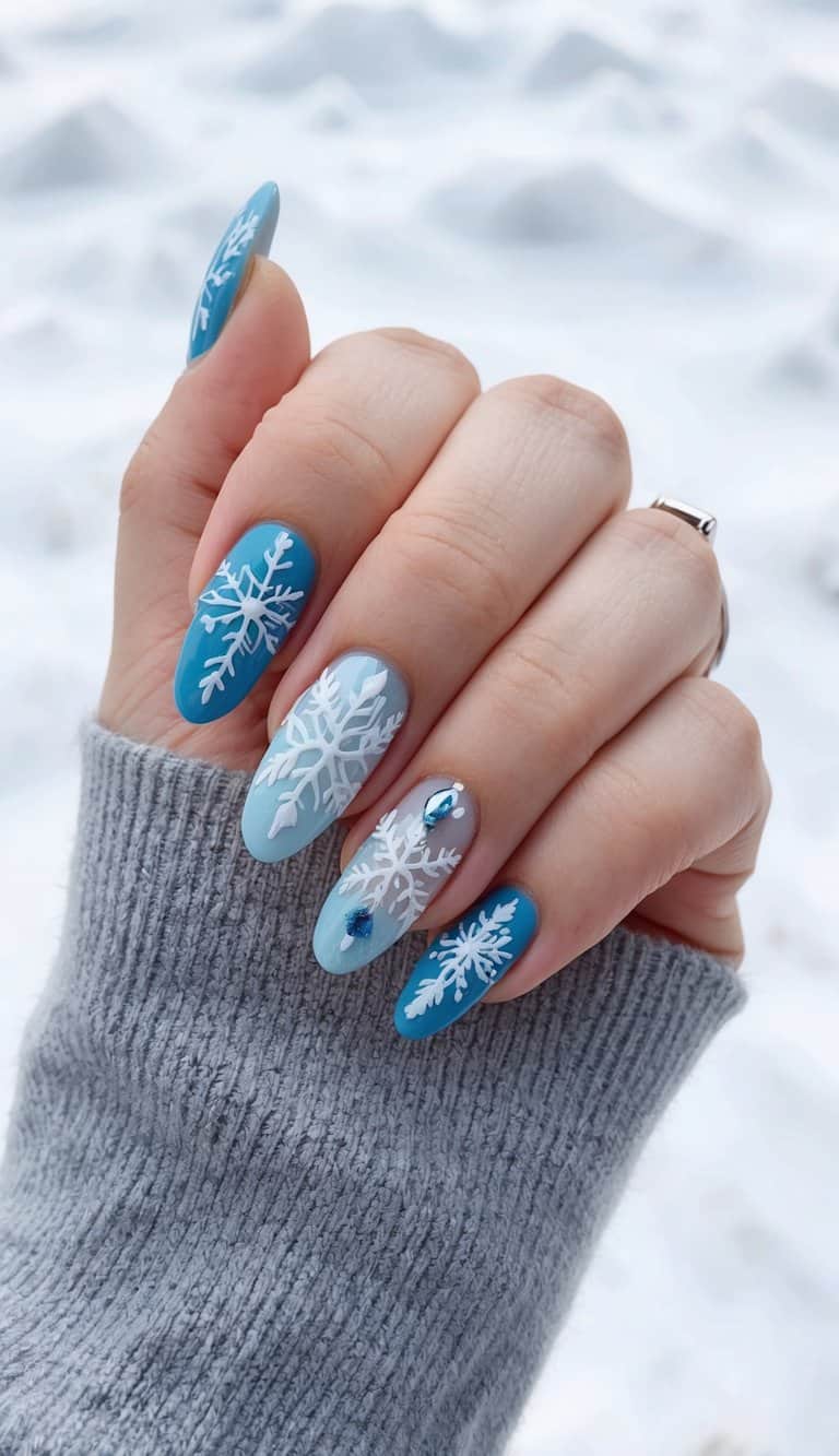35 Winter Nail Art Ideas: Frosty and Chic Designs for Cozy Seasons