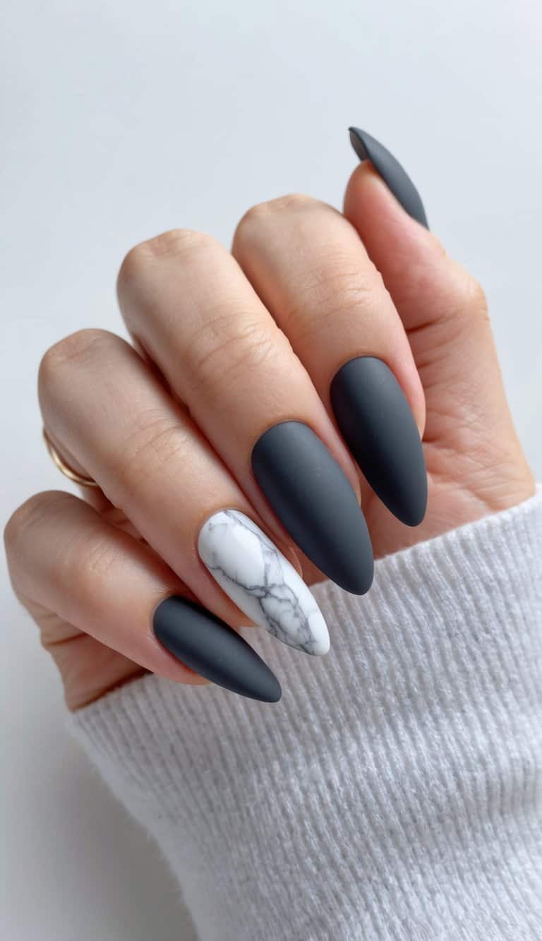 21 Elegant Gray Nail Art Ideas: Chic Designs for Every Season
