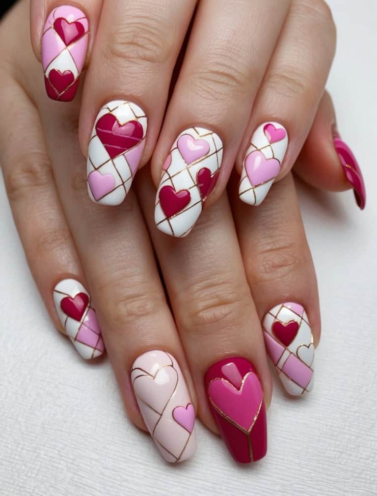 28 Valentine’s Day Nail Art Ideas to Express Your Love