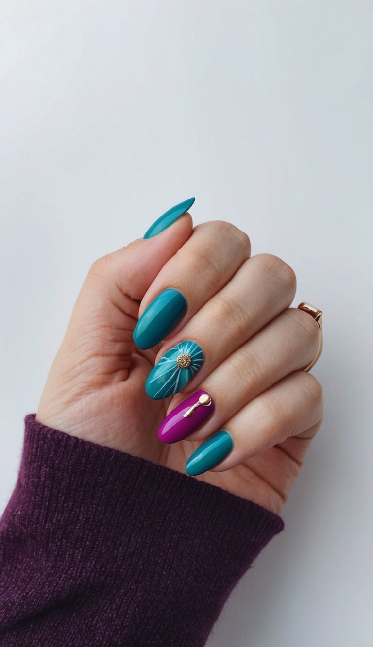 16 Late Summer Nail Art Ideas: Warm Tones and Stunning Designs
