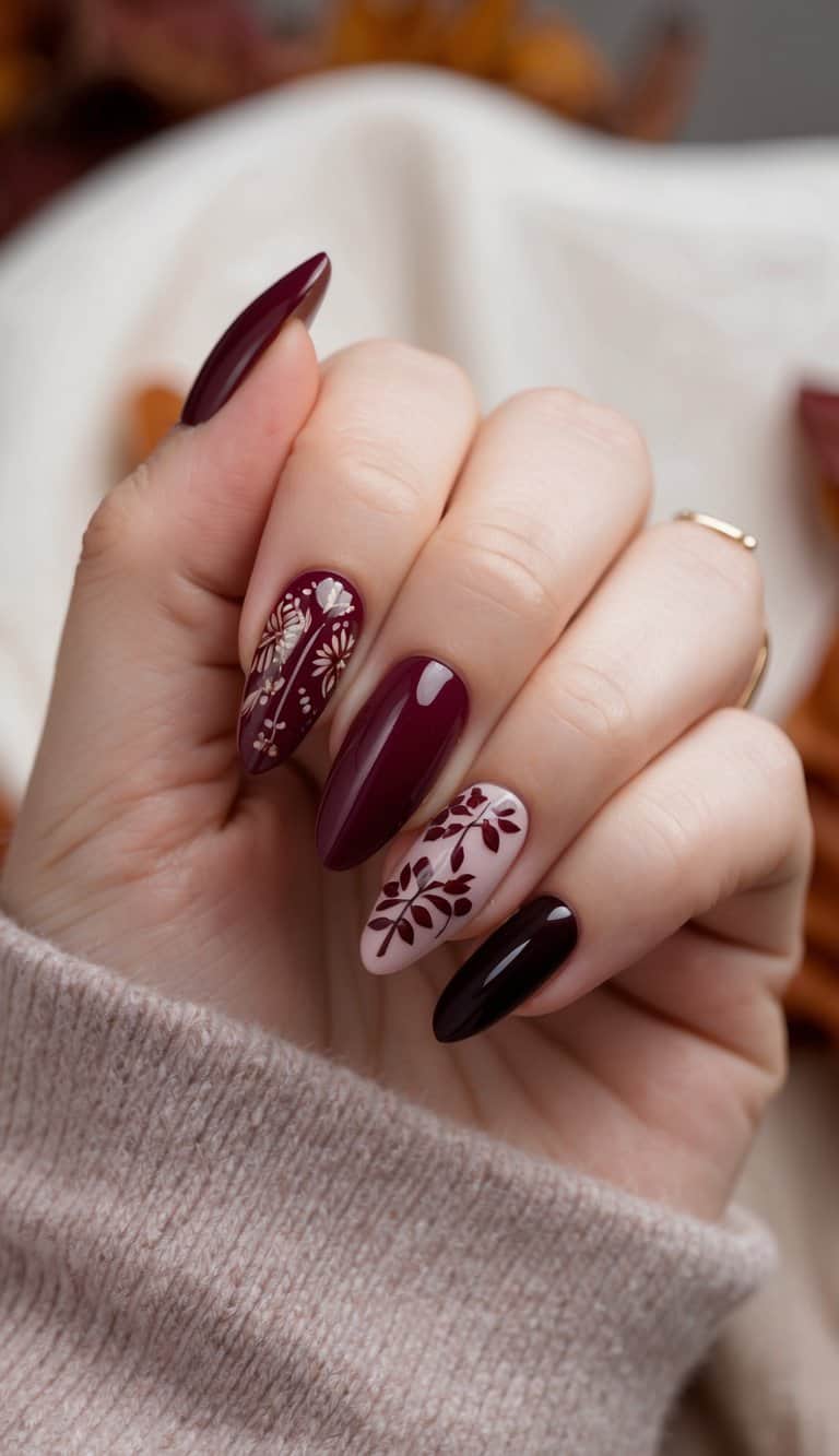 28 Maroon Nail Art Ideas: Stunning Designs for Your Fall and Winter Manicure
