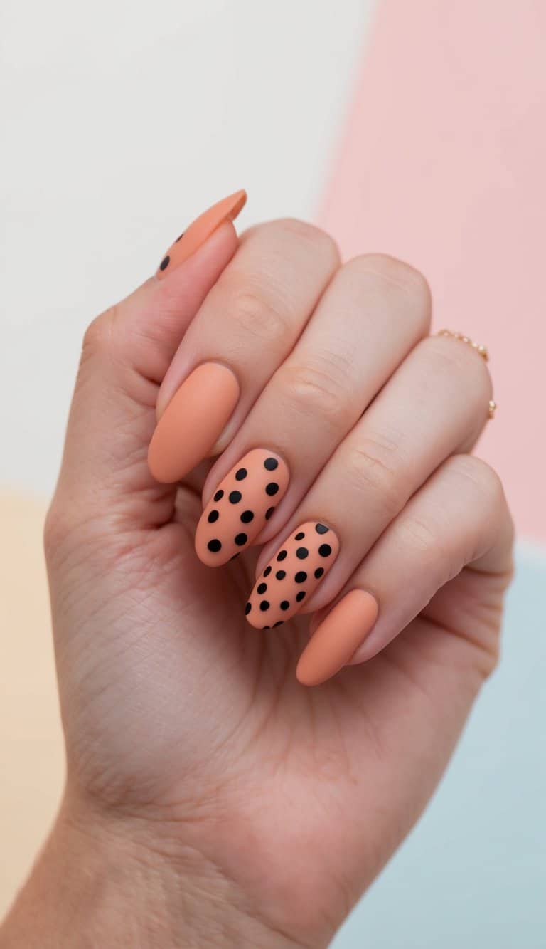 15 Peach Nail Art Ideas for a Sweet, Feminine Look