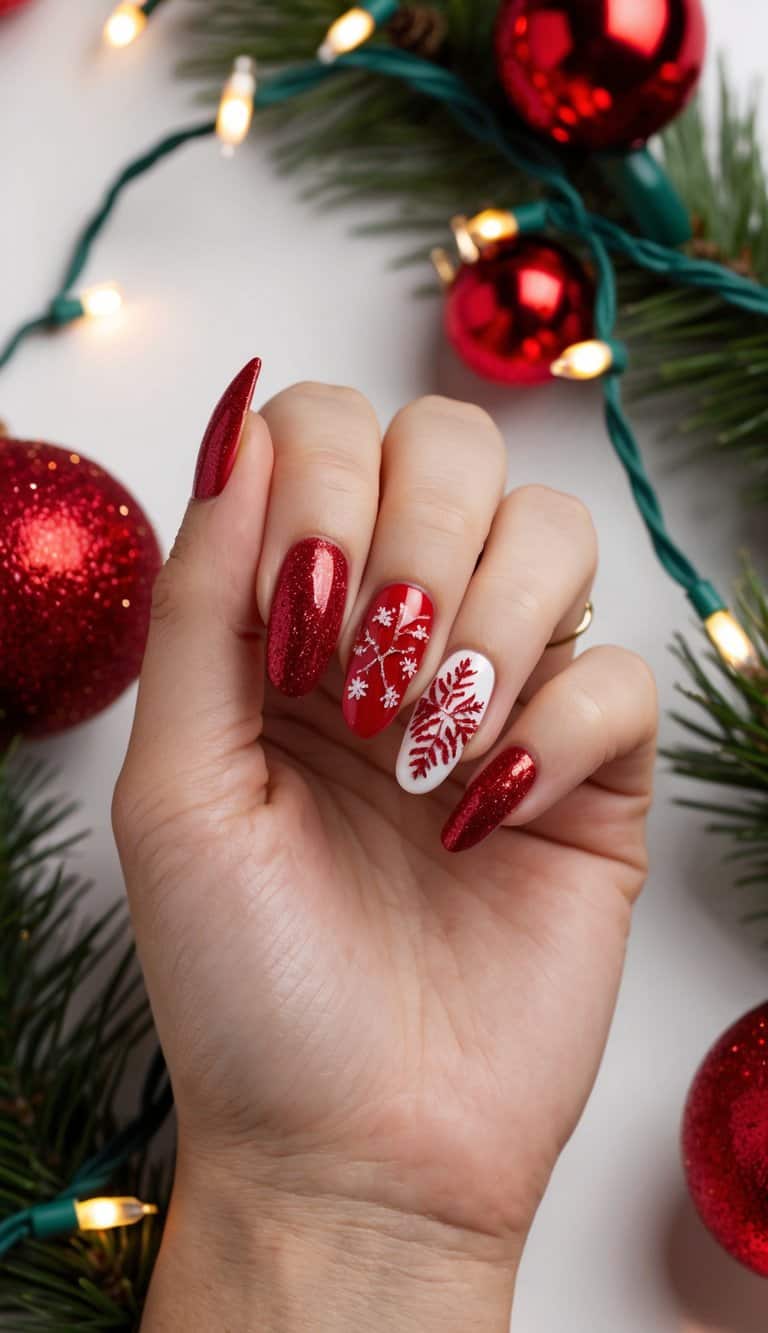26 December Nail Art Ideas: Festive Designs for Winter Holiday Celebrations