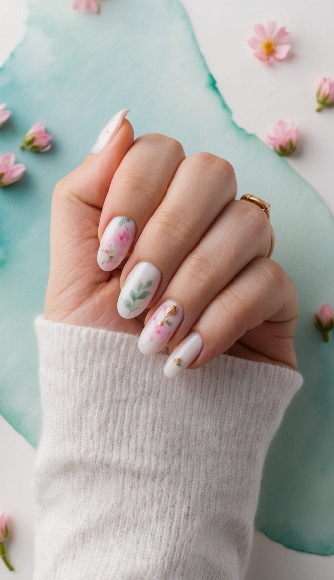 23 Cute Nail Art Ideas for Spring: Simple Effortless Designs for Everyday Elegance