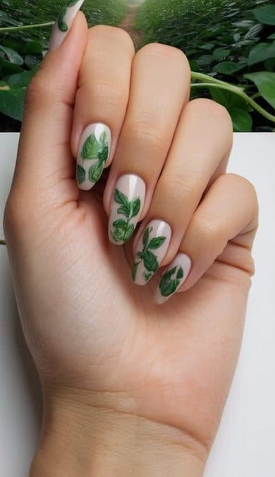 16 Green Nail Art Ideas: Fresh Spring Designs for a Naturally Vibrant Look