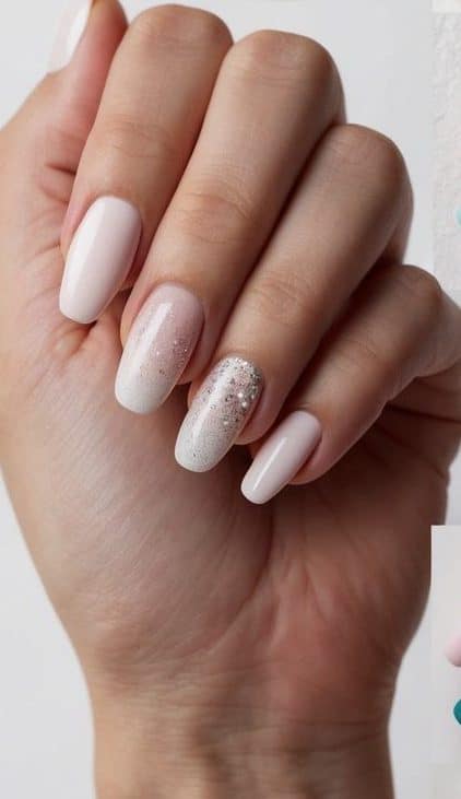 A collection of 50 short nail art designs featuring ombre fade effects, showcasing stylish and practical ideas for nail decoration
