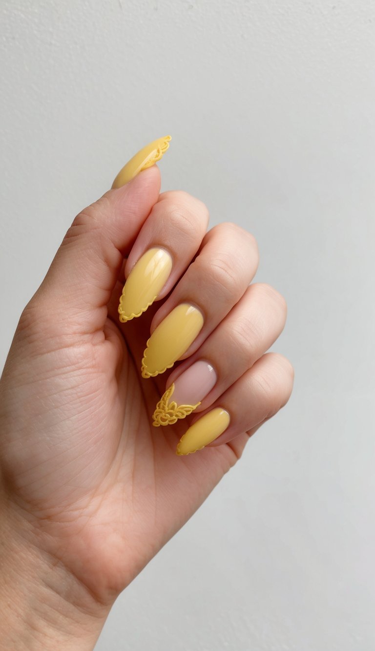 23 Yellow French Tip Nail Art Ideas: Playful Pastels, Neon Brights, and Fresh Design Twists