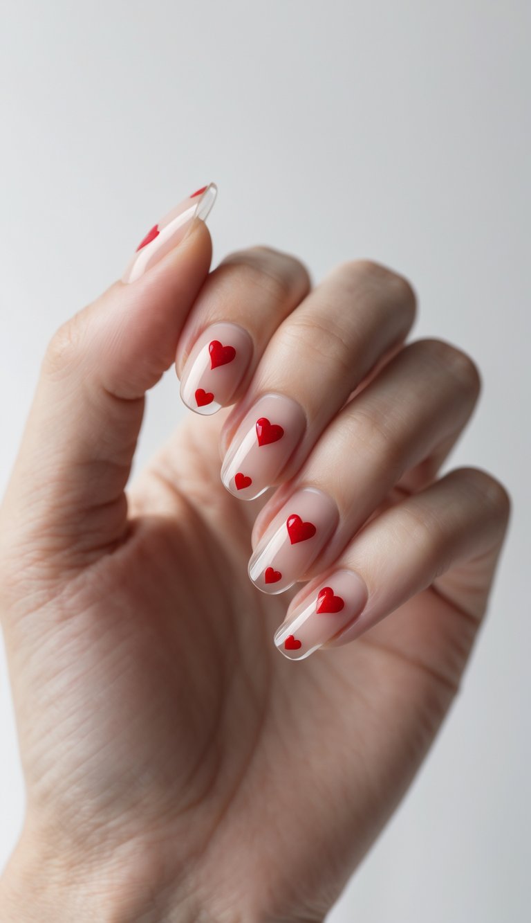 21 Hearts Nail Art Ideas To Brighten Your Look This Season