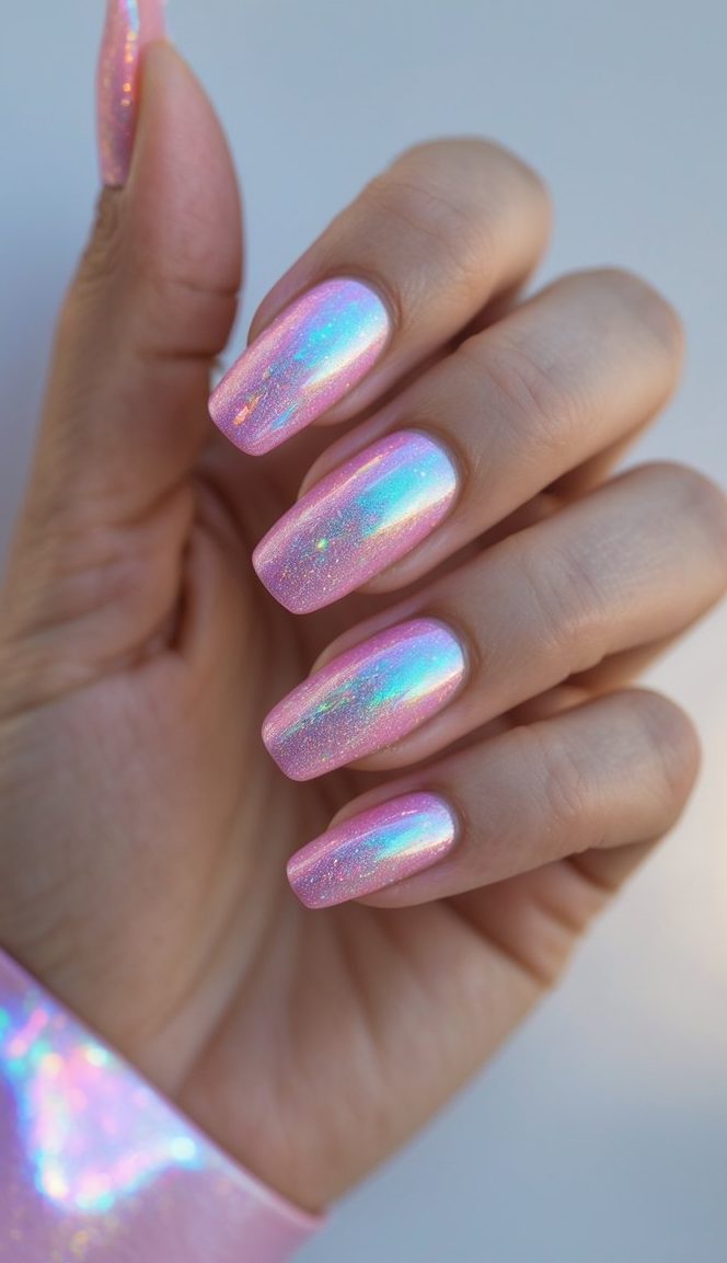 29 Iridescent Nail Art Ideas to Brighten Your Style This Season