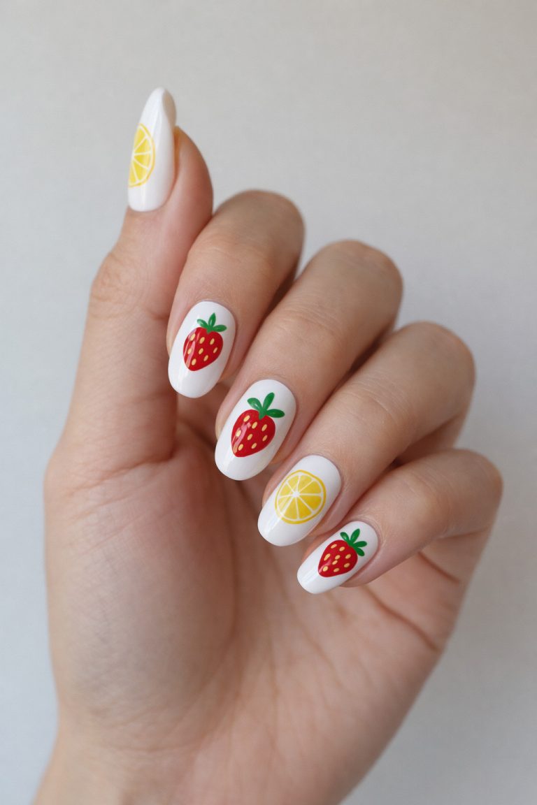 16 Fruit Nail Art Ideas to Brighten Your Summer Style
